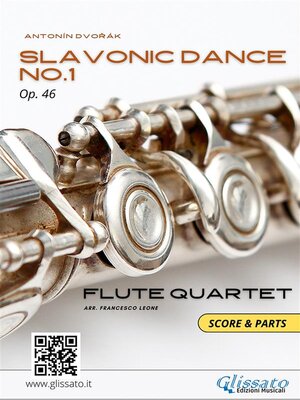 cover image of Slavonic Dance no.1--Flute Quartet score & parts